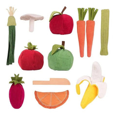 Comida tela (frutas y verduras) – Juego Simbólico