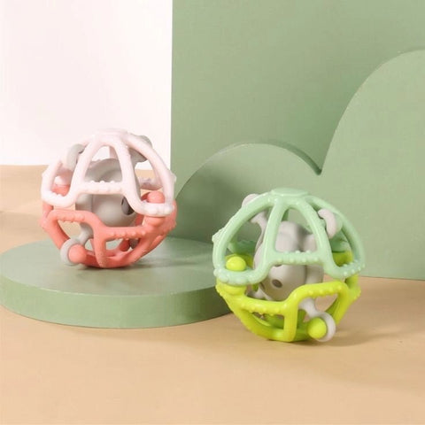 Pelota Mordedor silicona - Primeros Juegos