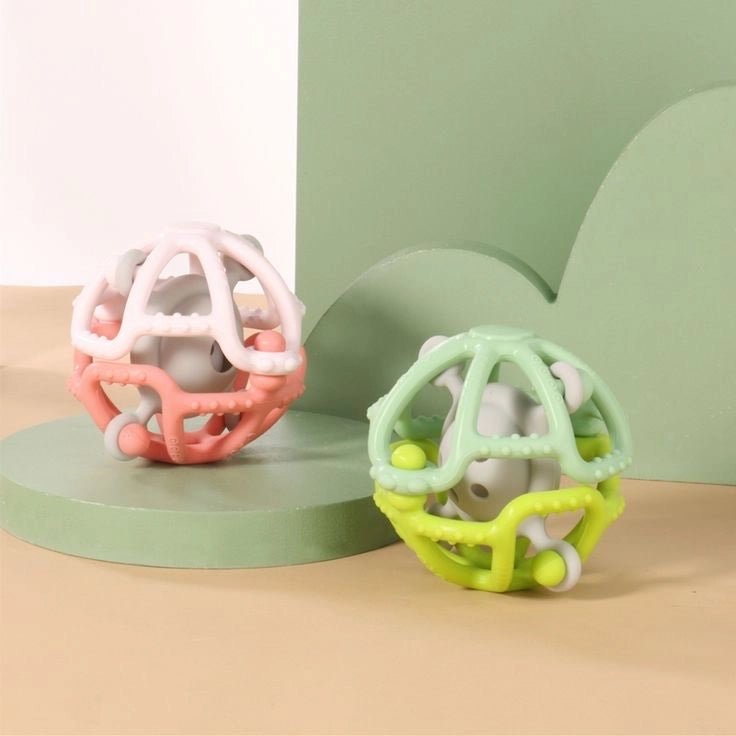 Pelota Mordedor silicona - Primeros Juegos