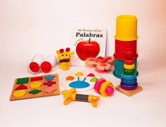 Playbag Estimulación sensorial y mental inicial - Juguetes Bebé 1 a 2 Años